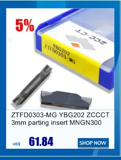 10pcs ZCC milling cutter APKT11T316-PM YBM251 ZCC APKT11T3 APKT11T316 ZCC.CT Cemented Carbide milling Tool Insert