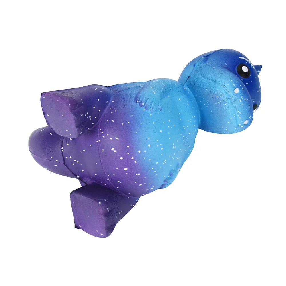 Мягкая игрушка 2019Top Hot Galaxy Dinosaur Rex Squishy Jumbo ароматический крем супер медленно поднимающийся squeetes Toys Juguetes De Los Ninos