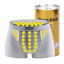 Мужское нижнее белье, трусы, физиотерапия, здоровье, 48 магнитов, нижнее белье из хлопка, магнитное нижнее белье, боксеры, шорты