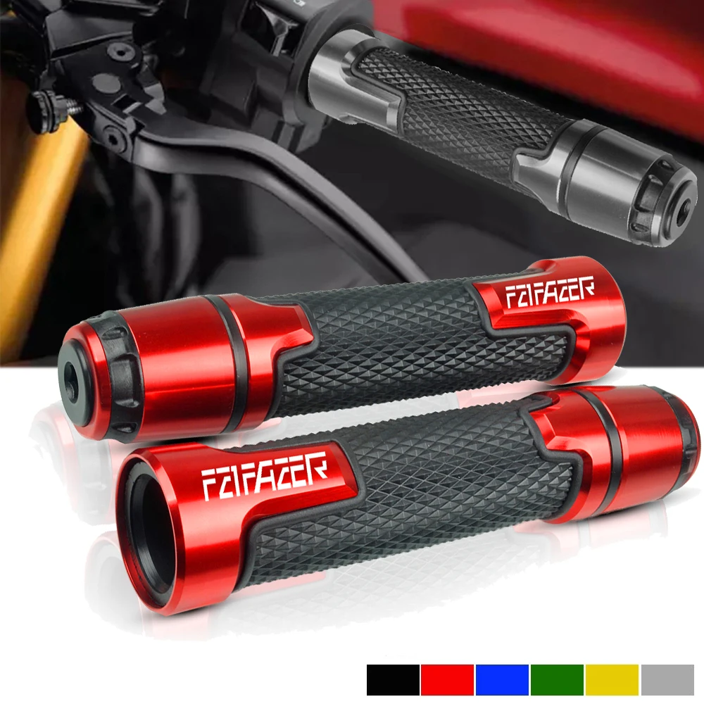 Для Yamaha FZ1 FAZER 2001 2002 2003 2004 2005 7/8 ''22 мм мотоциклетные ручки противоскользящая ручка мотоцикла концы акустическая система ручной Руль