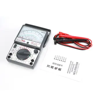 

MF-47F Analog Multimeter DC/AC Voltage Current Meter Infrared Detection Handheld hFE Tester Multitester Buzzer Alarm Pointer