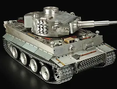 Henglong 1/8 масштаб высокая имитация полностью металлический Немецкий Тигр I RTR