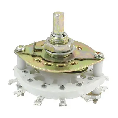 

KCT3*3 3P3T 1 Deck 12 Pins Band Channel Rotary Switch Selector