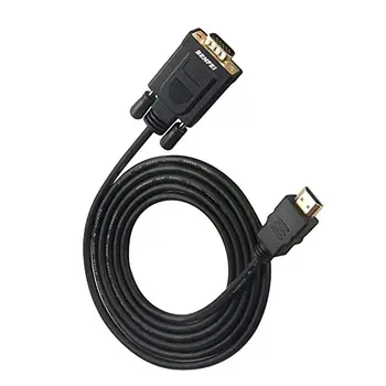 

Durable Lightweight HDMI Male To VGA D-SUB 1.5m Female Video AV Adapter Converter Cable For HDTV Set-Top