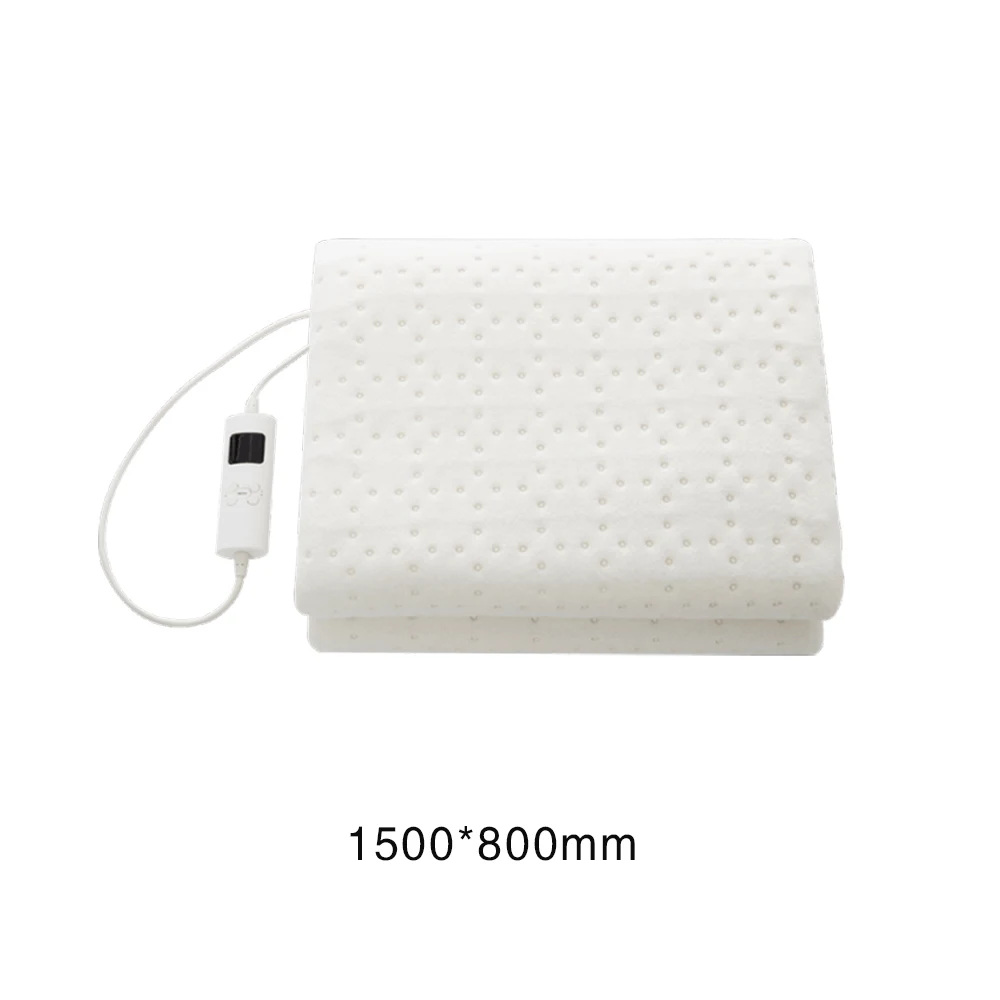 XIAOMI MIJIA QD умное электрическое одеяло для удаления клещей одеяло с подогревом грелка матрас контроль времени температура безопасность стирка - Цвет: White1500mm