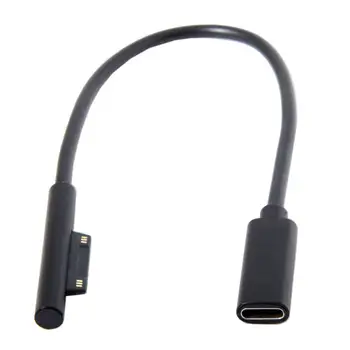 

USB Type C Charging Cable for Microsoft Surface Pro 6 5 4 3 Dc Plug Connector Power Adapter Converter Laptop Charger Cord