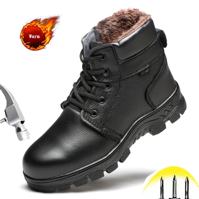 high top steel toe cap boots