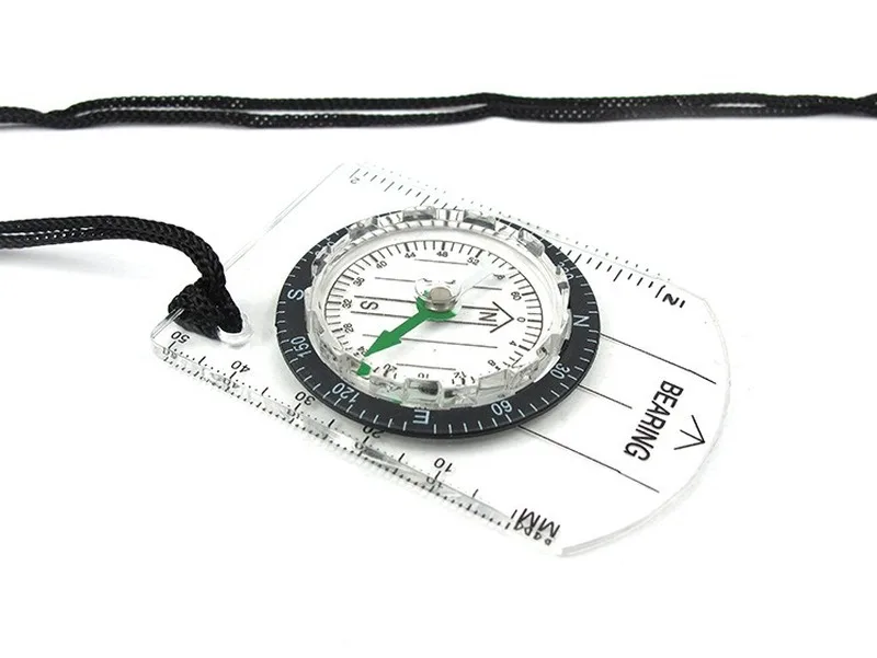 Portable Compass Direction Meter Wilderness Survival Outdoor Equipment Professional Multifunction Compass Map Scale Compass