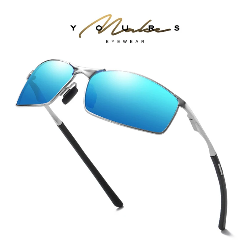 Mens Polarized Sunglasses For Sports Outdoor Driving 1pcs Men Metal Frame Sun Glasses For Men polarized sunglasses driving glasses anti glare sunglasses