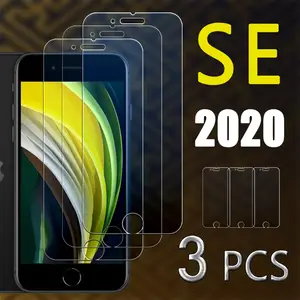 3D Tempered Glass (2 pcs) - iPhone SE 3 (2022) / SE 2 (2020)