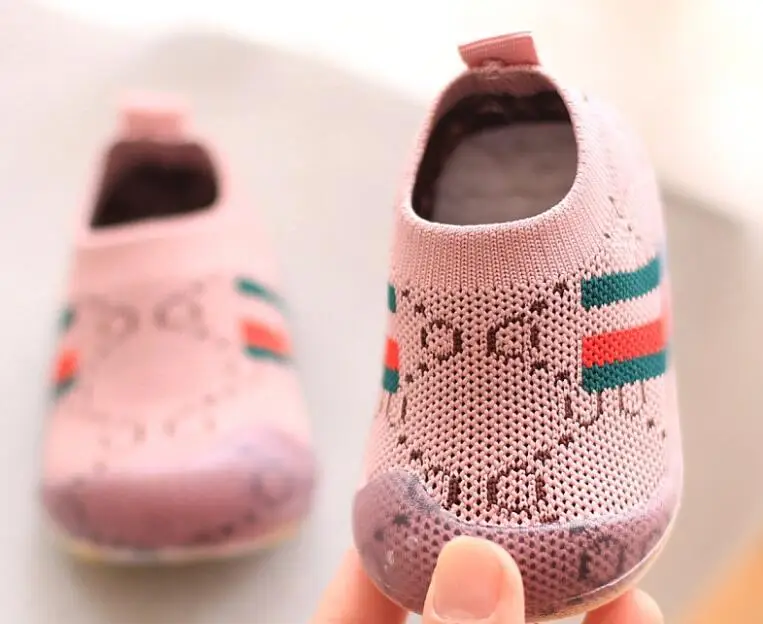 Kid Baby First Walkers Shoes Spring Infant Toddler Shoes Girls Boy Casual Mesh Shoes Soft Bottom Comfortable Non-slip Shoes 4