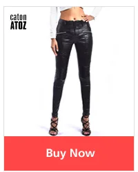CatonATOZ 2217, женские модные черные панковские байкерские штаны, женские Стрейчевые облегающие брюки из плотного бархата со змеиным узором, штаны из искусственной кожи
