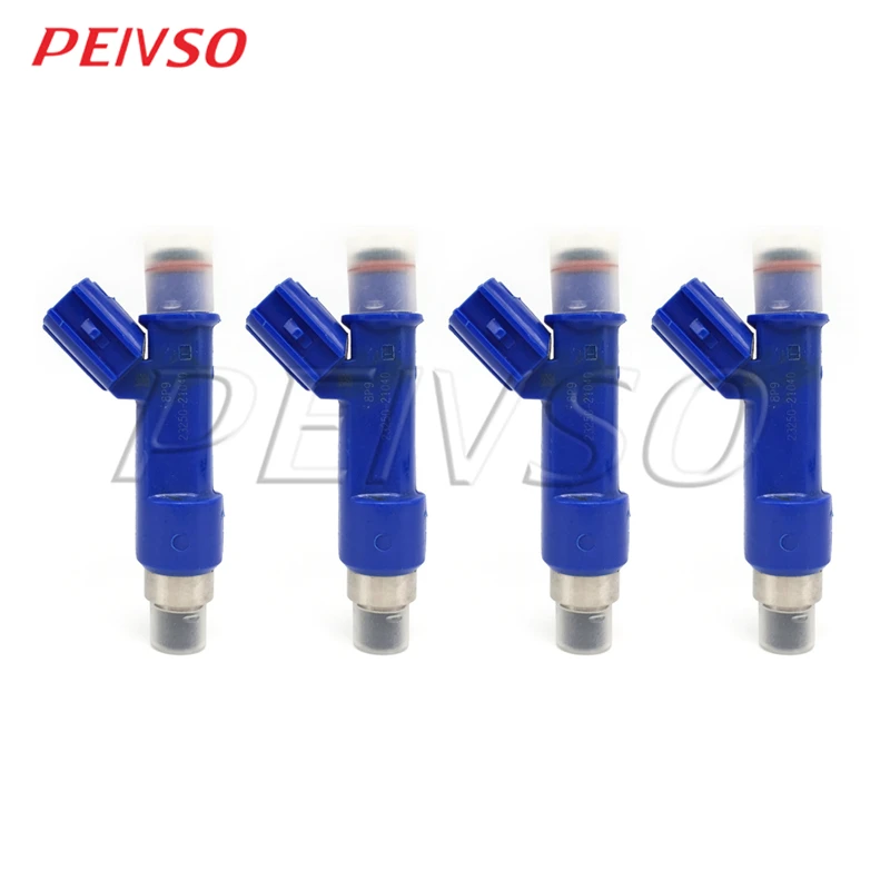 

PEIVSO 4pcs 23209-21040 23250-21040 Fuel Injector For TOYOTA JP AQUA 2011 BELTA COROLLA, FIELDER 00~06 AURIS 06~12 1.5L 1NZFE