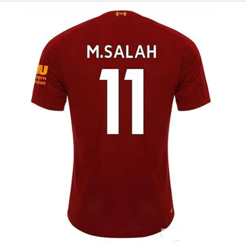 Новая футболка для взрослых 19 20 M. SALAH FIRMINO MANE VIRGIL HENDERSON ROBERTSON MILNER KEITA Liverpoolea - Цвет: shirt