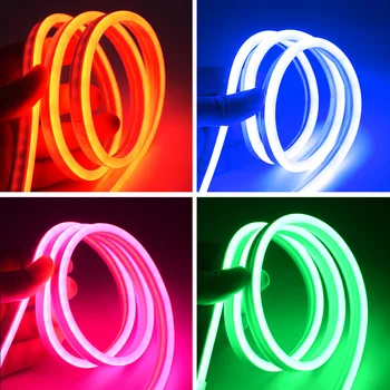 

4M 2835 UK LED Light Strip DC12V Flexible Tape Diode Neon led Ribbon For Room Decoration Advertising signs With Power Supply