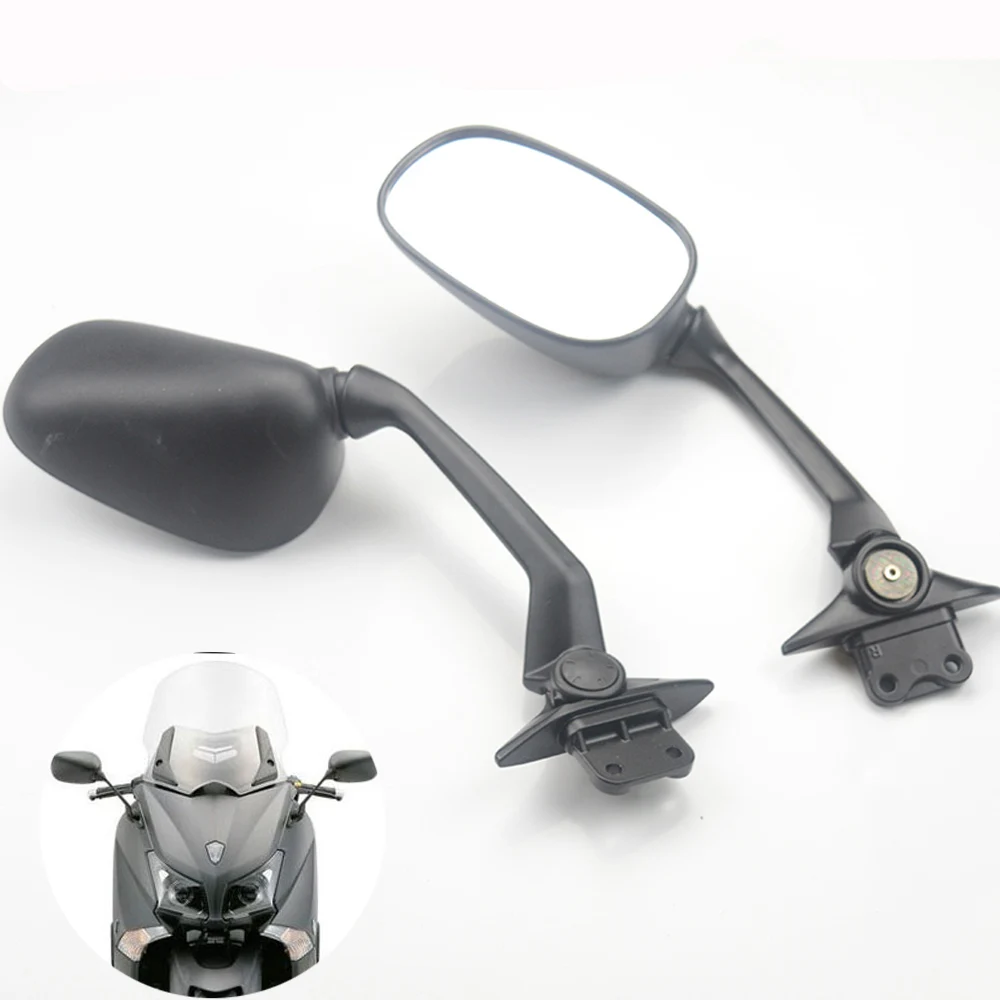 Мотоцикл пара черный зеркало заднего вида зеркала заднего вида для YAMAHA TMAX530 TMAX 530 TMAX-530 2012 2013 2012