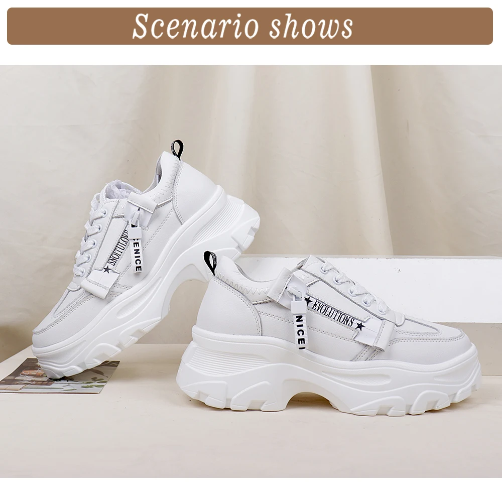 SOPHITINA New Women Shoes Fashion Leisure Concise Leather Handmade Ladies Sport Shoes Casual Comfortable Sneakers Women MO462