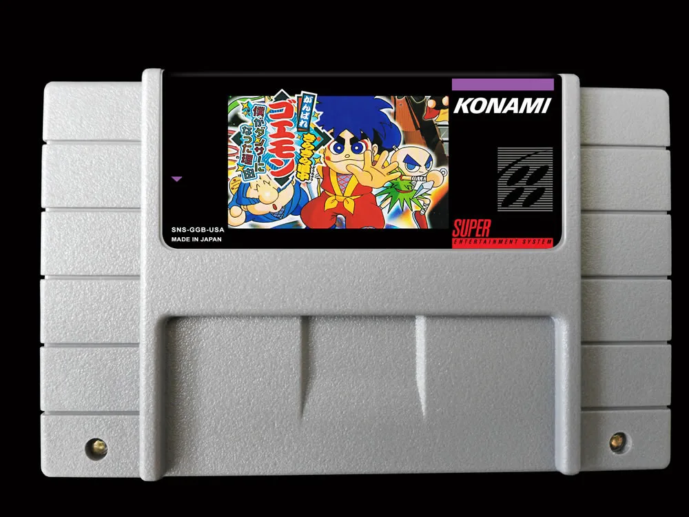 16 бит игры* Ganbare Goemon 4(Версия США