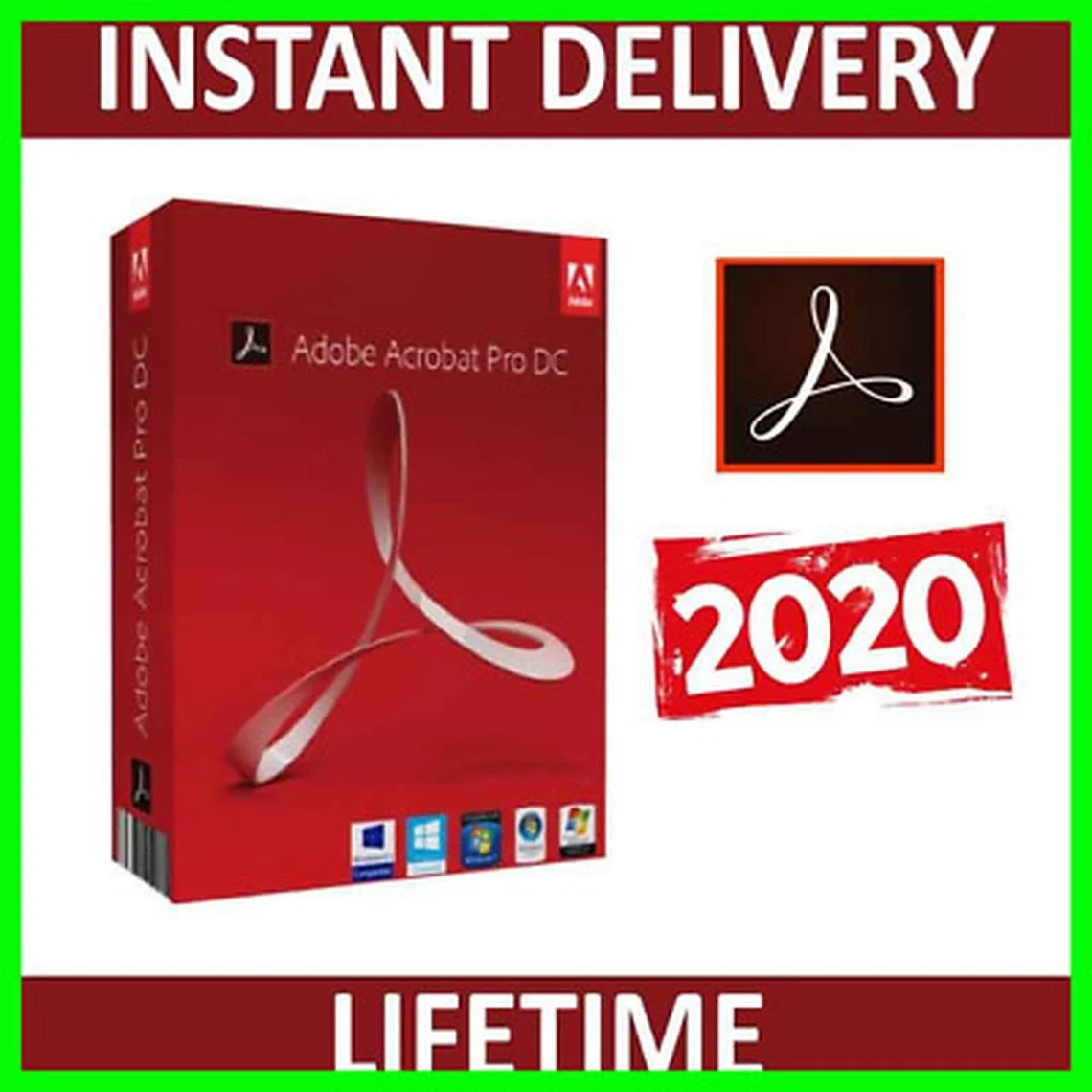 Программное обеспечение Acrobat Pro DC 2020 инструменты Windows / Mac Edition|Компьютерные кабели и разъемы| |
