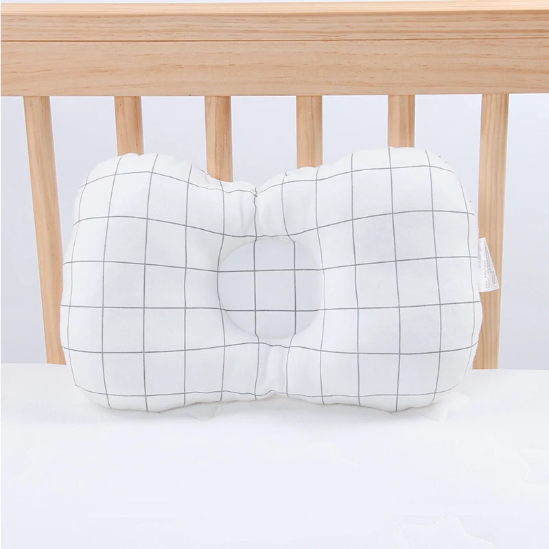 Подушка для младенца Подушка для защиты головы детское постельное белье детская вогнутая мультяшная дышащая подушка для кормления детей позиционер для сна - Цвет: 3