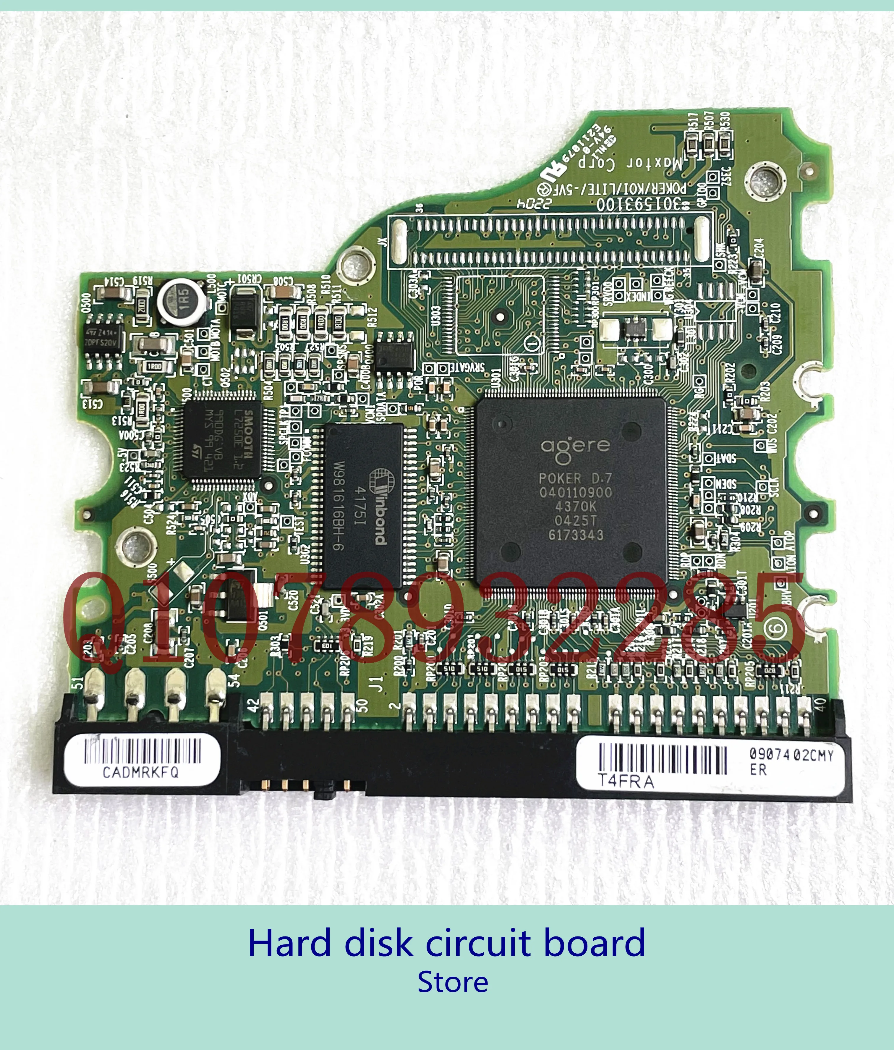 Maxtor Desktop Hard Drive Circuit Board:301593100 Master control chip:040111900 , 80G 120G 160G - ANKUX Tech Co., Ltd