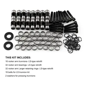 

Engine Part Bearing Washer Replacement Rocker Arm Trunion Upgrade Kit - for GM LS1 LS2 LS6 LS3 4.8 5.3 5.7 6.0