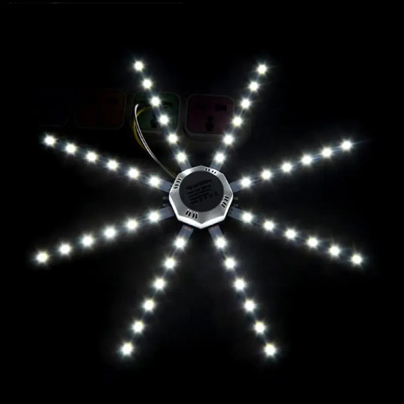 Круглый светодиодный потолочный светильник 5730SMD 1 шт. 12/16/20/24 Вт абажур креативный
