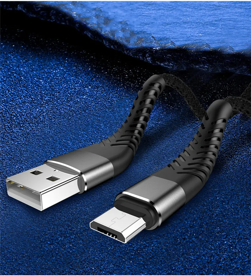 20 см 1 м 2 м 3M кабель Micro USB для передачи данных быстрое зарядное устройство Шнур Microusb для samsung S7 S6 Xiaomi Redmi Note 5 Pro Android телефон длинный провод