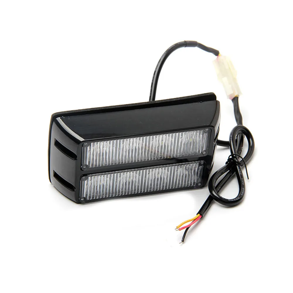 VGETTING высокое Мощность 8xLEDs Двухрядные 12 V/24 V проблесковый маячок транспортного средства Строб аварийного Предупреждение светильник для автомобилей Грузовик боковой светильник