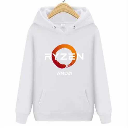 PC CP cpu Uprocessor AMD RYZEN толстовки мужские/wo мужские новые 3D/Полиэстеровые толстовки с капюшоном толстовки Весна Осень мужские/женские велосипедные толстовки