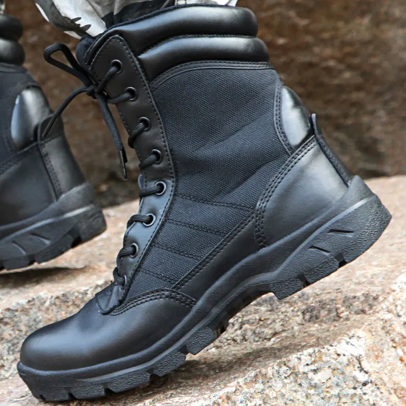 

New Style Sky Ultra-Light MEN'S Military Boots Outdoor Tactical Boots Soldier Training Boots Jungle Boots