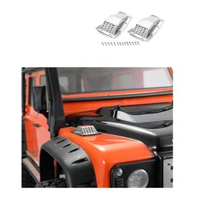 

DJ 1:10 RC Car Accessories Defender D90 D110 Fender TRAXXAS trx-4 T4 Metal Modification Air Inlet Decorative Cover