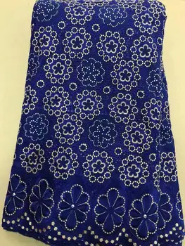 

African Dry Lace Fabric 2019 High Quality Lace Swiss Voile Lace In Switzerland Nigerian Cotton Lace For Wedding Party XSOC032