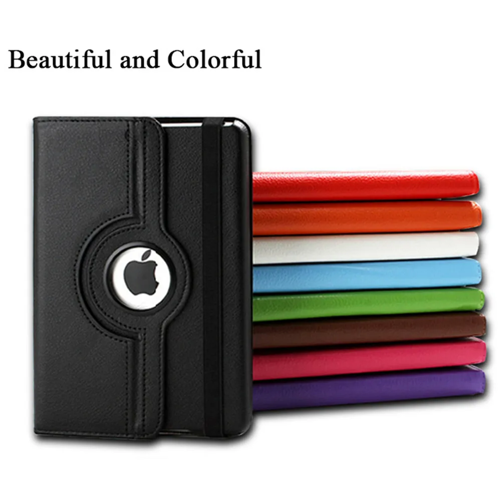 NTSPACE 360 Degrees Rotating PU Leather Flip Case For iPad Pro 12.9 inch 2015 2017 A1584 Smart Auto Sleep Wake Stand Holder