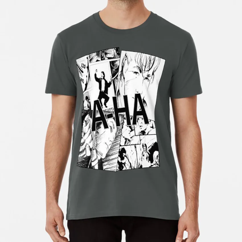 A-HA футболка aha a ha take on me pop music 80s back