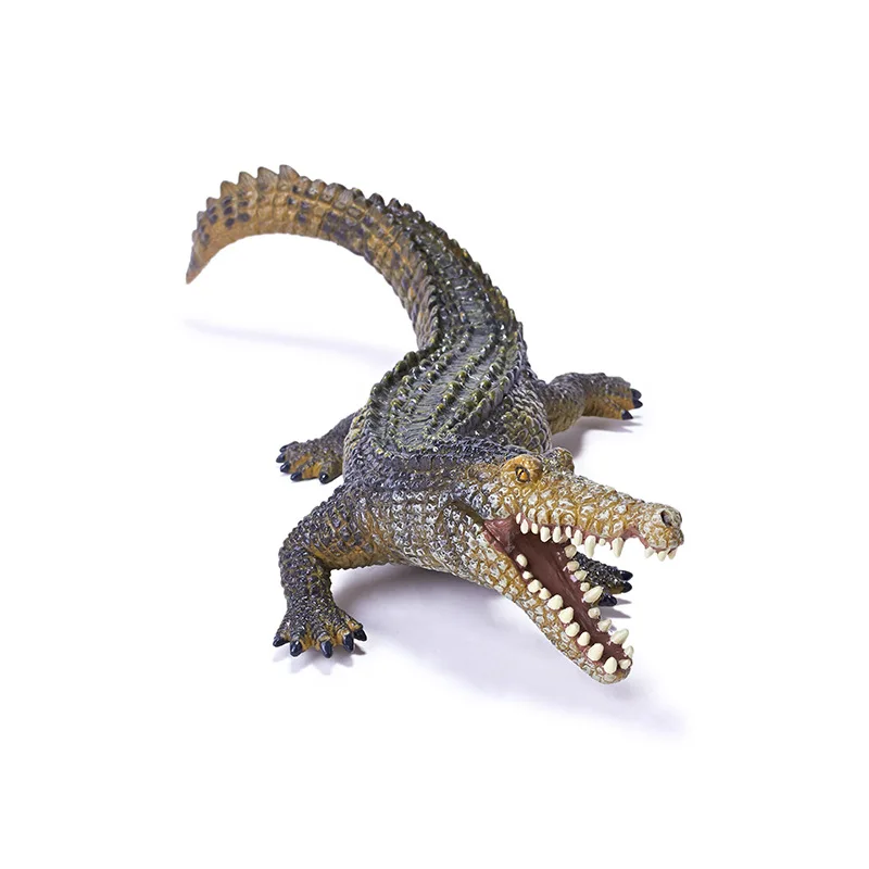 

Recur Soft Silcone Animal Model Static Model Jurassic Dinosaur Model 16069 Fear Crocodile