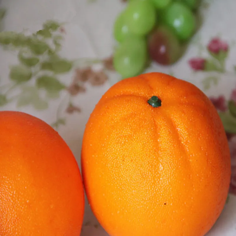 12X искусственные фрукты эмуляция оранжевый Свадебная вечеринка подставка для фотографий поддельные фрукты домашний декор