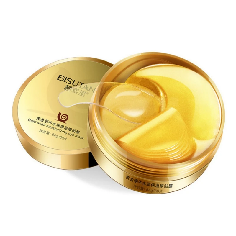 Gold Snail сток раствор маска для глаз увлажняющая питательная укрепляющая кожа удаляет темные круги товар для ухода за глазами глубокое увлажнение
