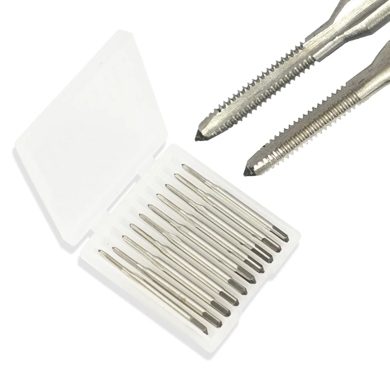 M1-M1.8 HSS6542 Plug Tap метрический винт Tap сверло прямая резьба крановая машина кран