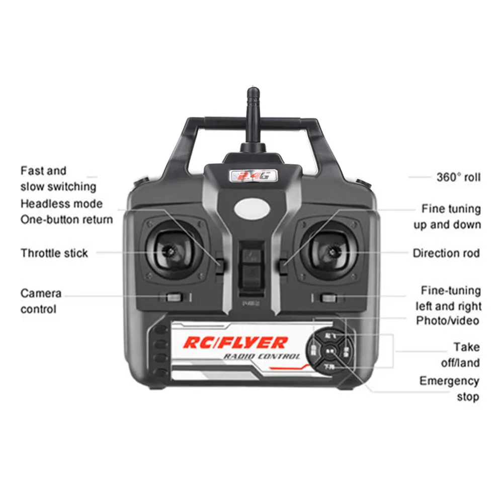 Квадрокоптер с камерой Дрон с HD ESC Rotativo делла маккитай Fotografica wifi FPV Lunga Durata делла батарея HD Rc Дрон игрушка