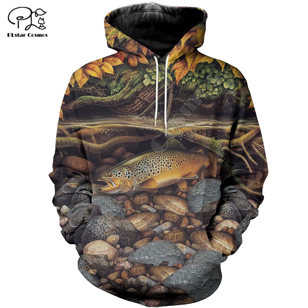 

PLstar Cosmos Beautiful Fish 3D Print 2021 New Fashion Hoodies Sweatshirts Zip Hoded For Men/Women Casual Streetwear Apparel F04