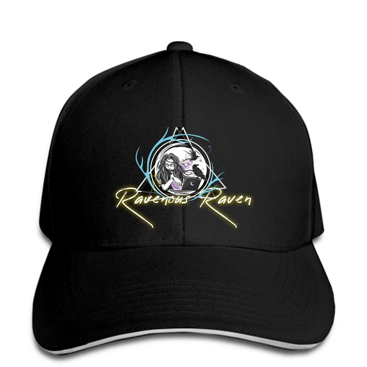 Мужская бейсбольная Кепка Ravenous Raven Design-Freelance веб-дизайнер в Spokane Snapback Кепка Женская кепка
