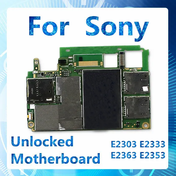 Для sony Xperia Z3 MINI D5833 D5803 разблокированная оригинальная материнская плата 32 Гб материнская плата Android OS материнская плата со всеми чипами