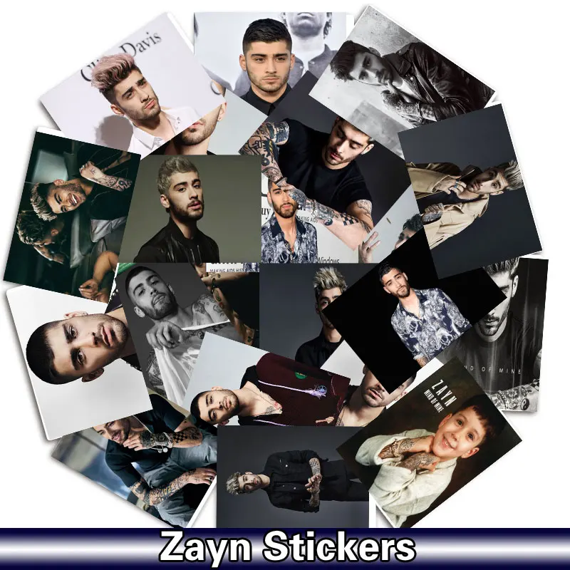 M002-25pcs 25 шт./упак. Zayn наклейки для мобильного телефона автомобиля мото ноутбук багаж велосипед скейтборд наклейка - Цвет: M002-25pcs