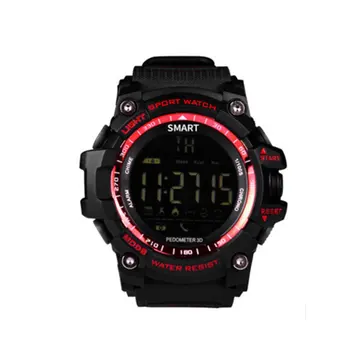 

New EX16 Sport Smart Watch 5ATM IP67 Waterproof Smartwatch Pedometer Stopwatch Alarm Clock Watch For Android