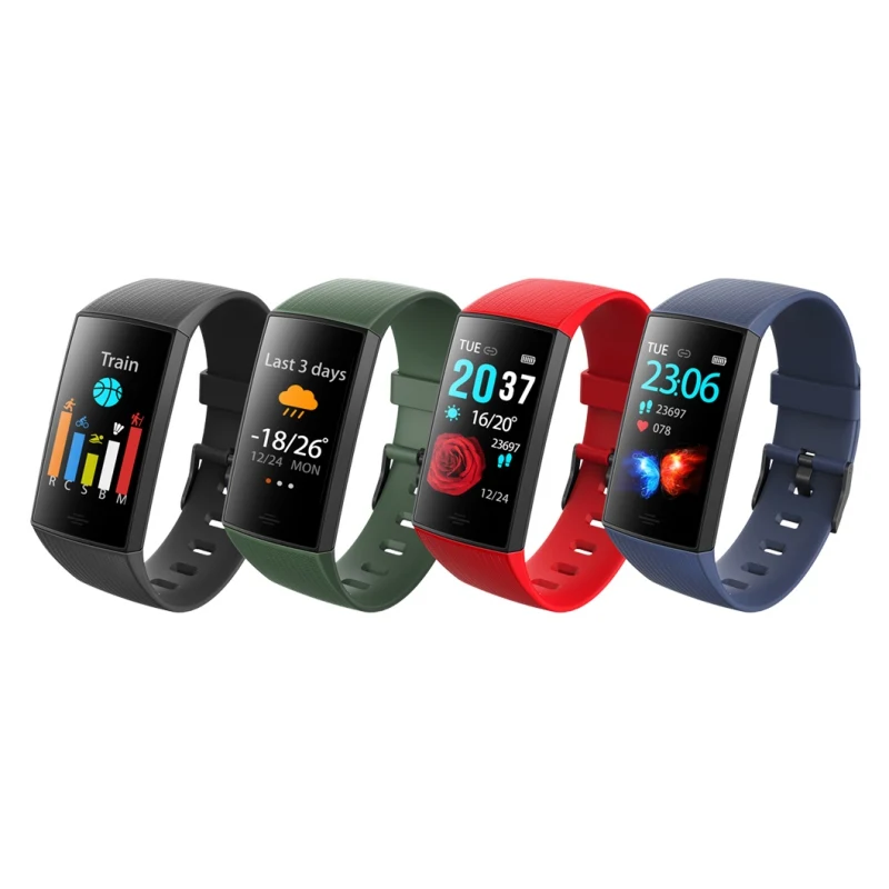 Спортивный Браслет Фитнес Регистраторы шагомер Водонепроницаемый Heart Rate Monitor часы с несколькими спортивных режимов Смарт-часы для детей и взрослых