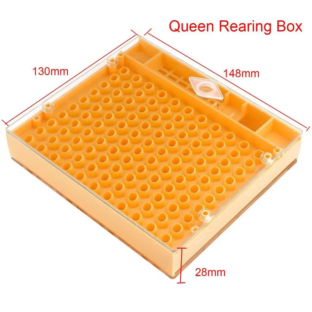 Beekeeping Tools Set Queen Rearing System Cultivating Box 100 Cell Cups Bee Nicot Complete Catcher Cage Beekeeping Equipment