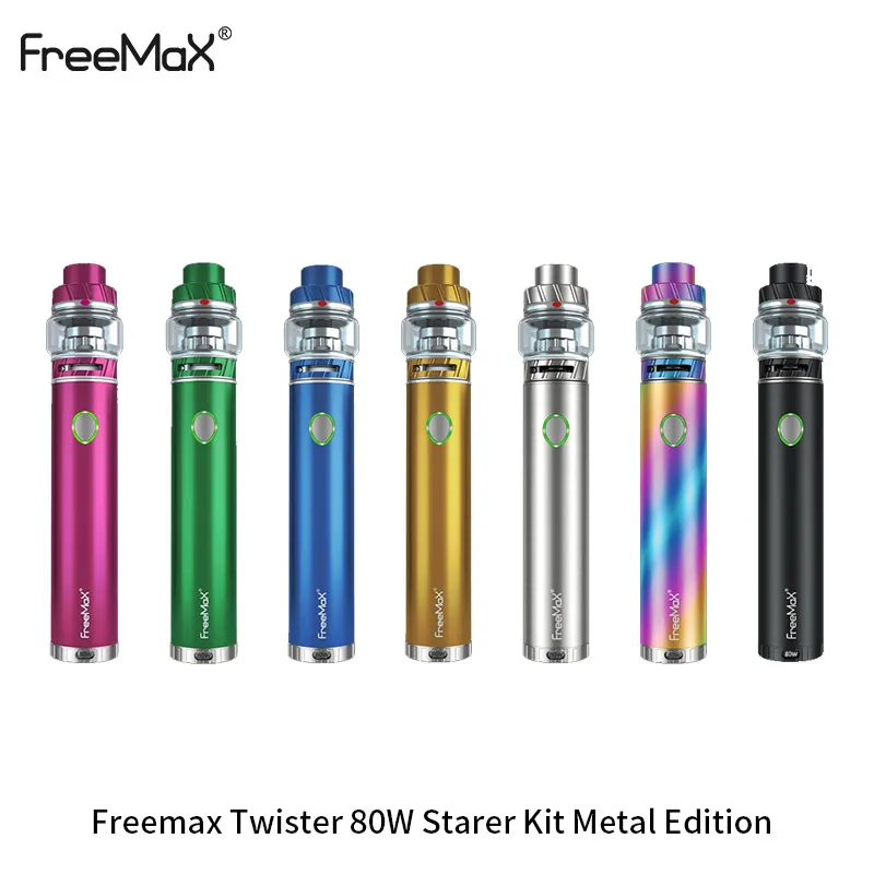 

Original Freemax Vape Twister 80W Metal Edition Vape Starter Kit 2300mah Battery With Fireluke 2 Tank Mesh 5ML Vape Vaporizer