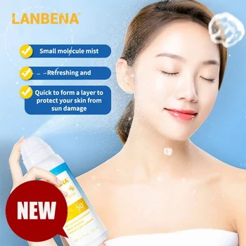 

SPF50++ Whitening Sunscreen Spray Sunblock Waterproof Long Lasting Isolation Ultraviolet light UV Face Body Skin Sunscreen