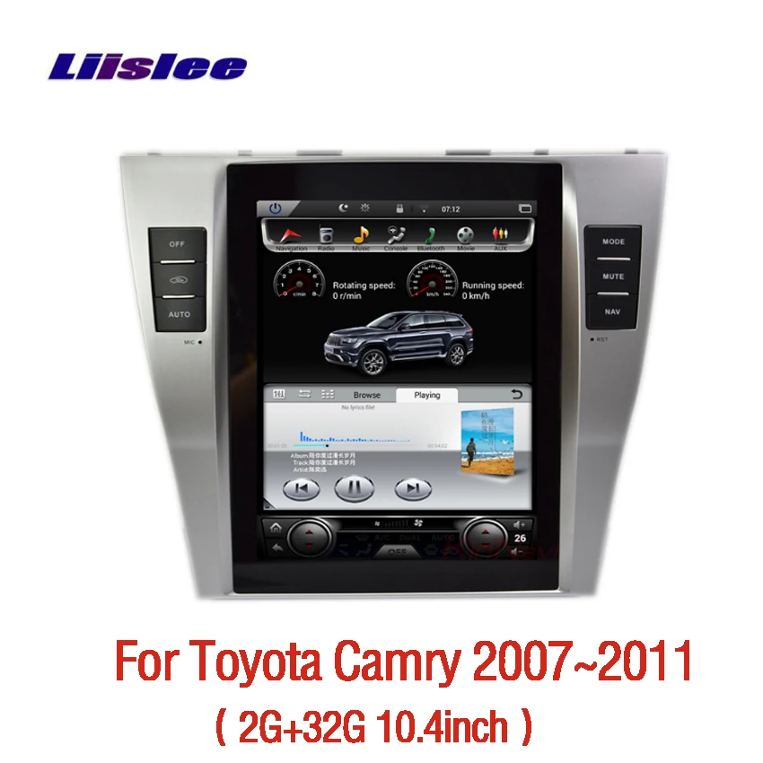 Multimedia player Для Toyota Camry 2007 2008 2009 2010 2011 Автомобильный Радио Android мультимедийный плеер Автомобильный сенсорный экран gps навигация поддержка - Цвет: Multimedia player